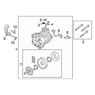Volvo OE - A/C Compressor O-Ring