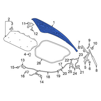 Volvo OE - Front Hood Panel