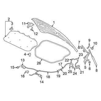 Volvo OE - Hood & Components