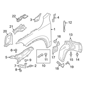 Volvo OE - Fender & Components (T5 Inscription / T5 Momentum / T5 R-Design / T6 First Edition / T6 Inscription / T6 Momentum / T6 R-Design)