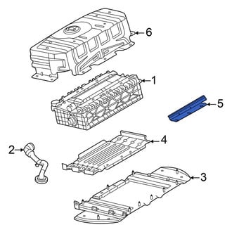 Volvo OE - Drive Motor Battery Pack Bracket