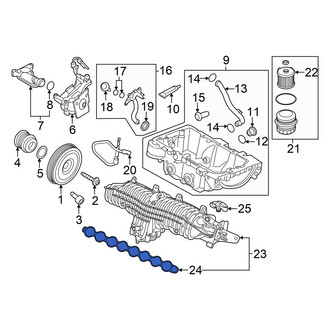 Volvo OE - Engine Intake Manifold Gasket