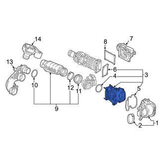 Volvo OE - Front Engine Air Intake Resonator