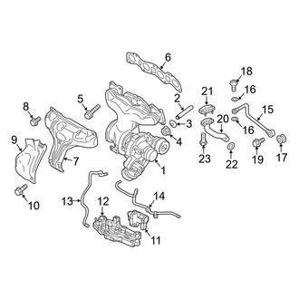 Volvo OE - Engine / Transaxle - Turbocharger & Components (T5 Inscription / T5 Momentum / T5 R-Design / T6 First Edition / T6 Inscription / T6 Momentum / T6 R-Design / T8 Inscription / T8 Momentum / T8 R-Design)