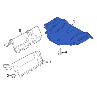 Volvo OE - Rear Floor Pan Heat Shield