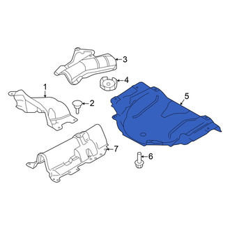 Volvo OE - Rear Floor Pan Heat Shield