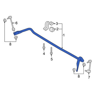 Volvo OE - Front Suspension Stabilizer Bar