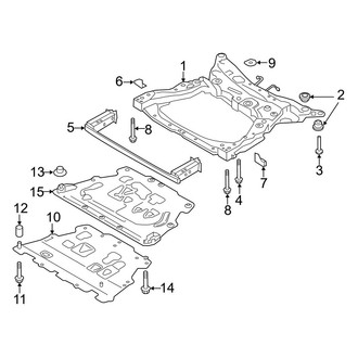 Volvo OE - Front Suspension - Suspension Mounting (B5 Core / B5 Plus / B6 Core / B6 Plus / B6 Ultimate / T8 Recharge Core / T8 Recharge Plus / T8 Recharge Ultimate)