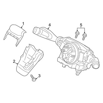 Volvo OE - Steering Column - Shroud, Switches & Levers