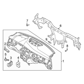 Volvo OE - Instrument Panel (From CH# 348733)
