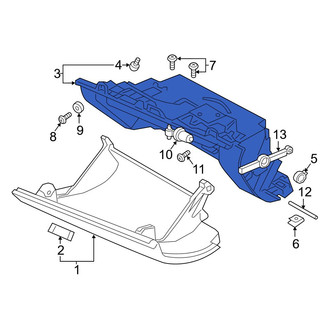 Volvo OE - Front Glove Box Housing