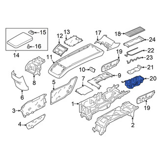 Volvo OE - Console Cup Holder
