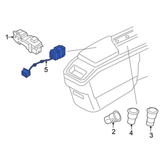 Volvo OE - Front 12 Volt Accessory Power Outlet