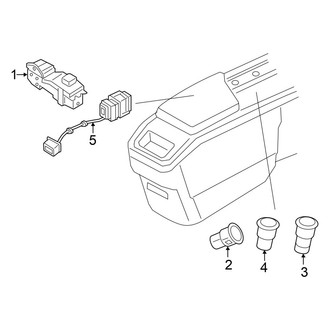 Volvo OE - Front Console (Electrical Components), (T8 Recharge Core / T8 Recharge Plus / T8 Recharge Ultimate)