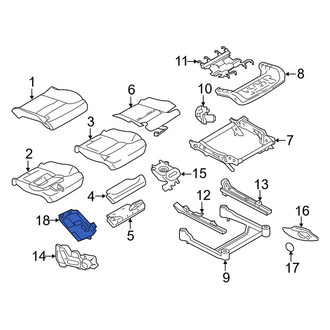 Volvo OE - Front Power Seat Control Module