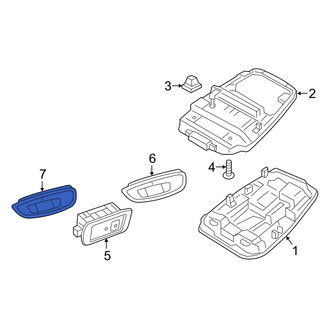 Volvo OE - Front Right Reading Light