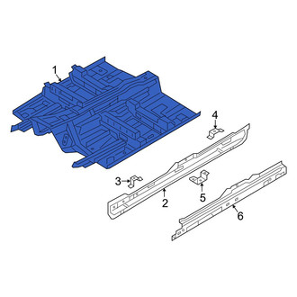 Volvo OE - Rear Floor Pan