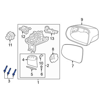 Volvo OE - Door Mirror Housing Screw