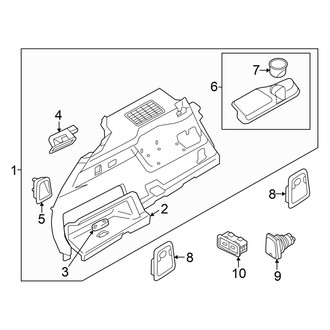 Volvo OE - Quarter Panel - Interior Trim (Lower)