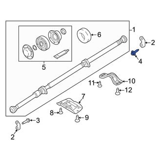 Volvo OE - Rear Drive Shaft Bolt