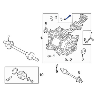 Volvo OE - Drive Motor Bolt