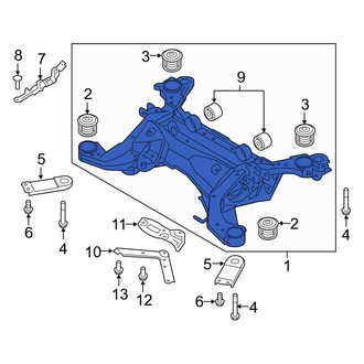 Volvo OE - Rear Suspension Subframe Crossmember