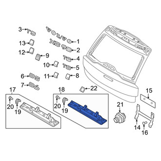 Volvo OE - Rear Liftgate Pull Handle