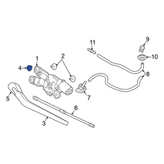 Volvo OE - Wiper Arm Nut