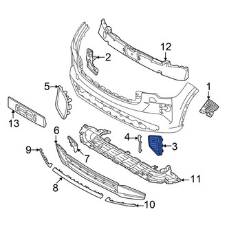 Volvo OE - Front Left Grille