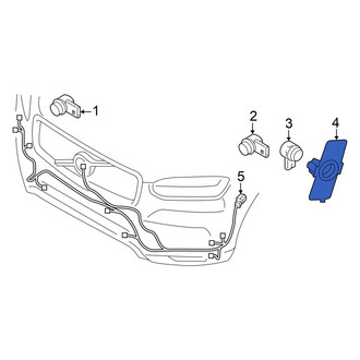 Volvo OE - Left Parking Aid Sensor Bracket