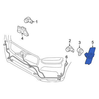 Volvo OE - Right Parking Aid Sensor Bracket