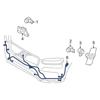 Volvo OE - Front Parking Aid System Wiring Harness