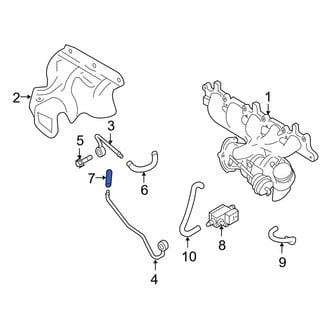 Volvo OE - Turbocharger Coolant Line
