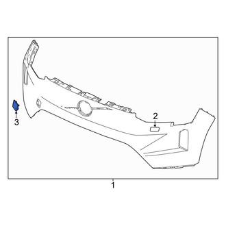 Volvo OE - Front Tow Eye Cap