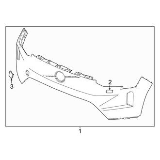 Volvo OE - Front Bumper - Bumper & Components (Bumper Cover)