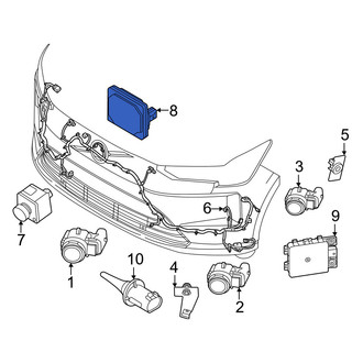 Volvo OE - Front Cruise Control Distance Sensor