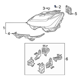Volvo OE - Battery Hold Down Bolt