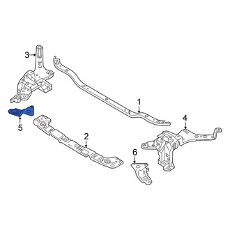 Volvo OE - Right Radiator Support Side Panel Bracket