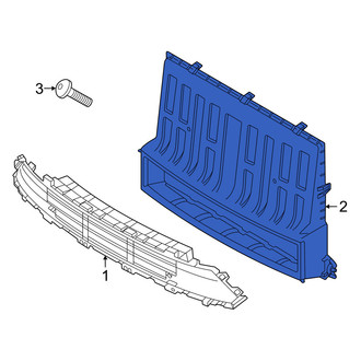 Volvo OE - Front Upper Radiator Support Air Deflector
