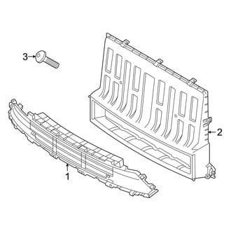 Volvo OE - Radiator Support - Air Deflector