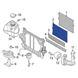 Volvo OE - Radiator