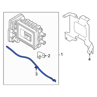 Volvo OE - Rear Body Electrical Ground Strap