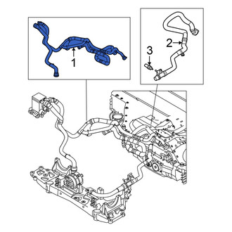 Volvo OE - Drive Motor Battery Pack Coolant Hose