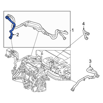 Volvo OE - Drive Motor Battery Pack Coolant Hose