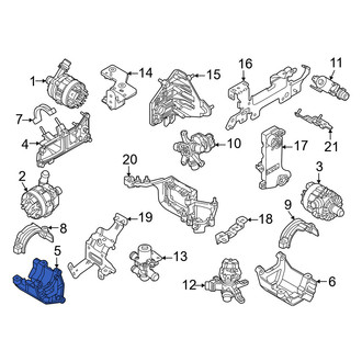 Volvo OE - Lower Drive Motor Coolant Pump Bracket