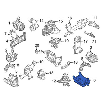 Volvo OE - Lower Drive Motor Coolant Pump Bracket