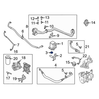 Volvo OE - A/C Condenser Grommet