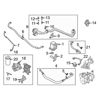 Volvo OE - A/C Refrigerant Pressure Sensor