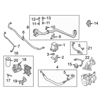 Volvo OE - Air Conditioner & Heater - Condenser, Compressor & Lines (Condenser & Lines)