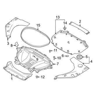 Volvo OE - Hood - Cargo Area